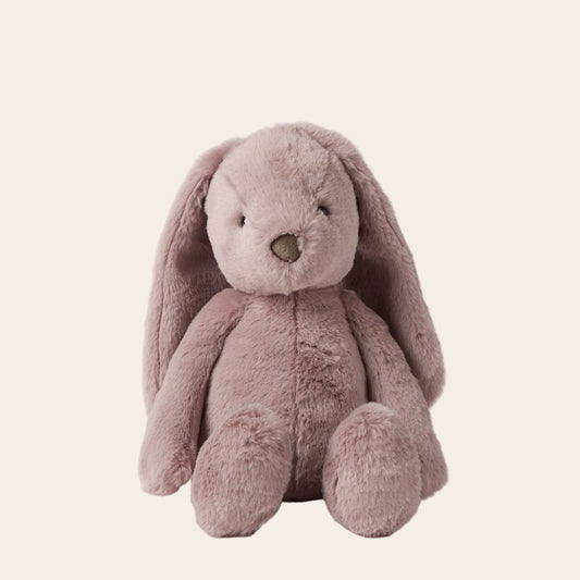 Medium Plush Bunny Taupe - Spotty Dot