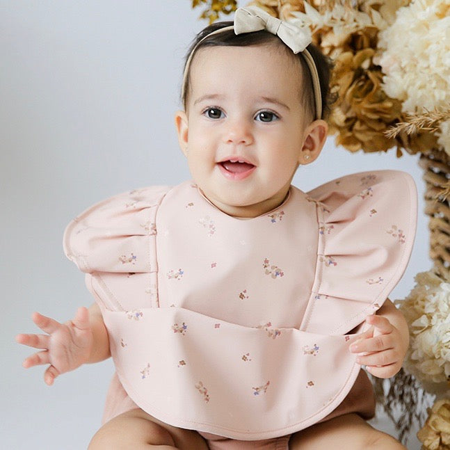 Posy Snuggle Bib - Spotty Dot AU