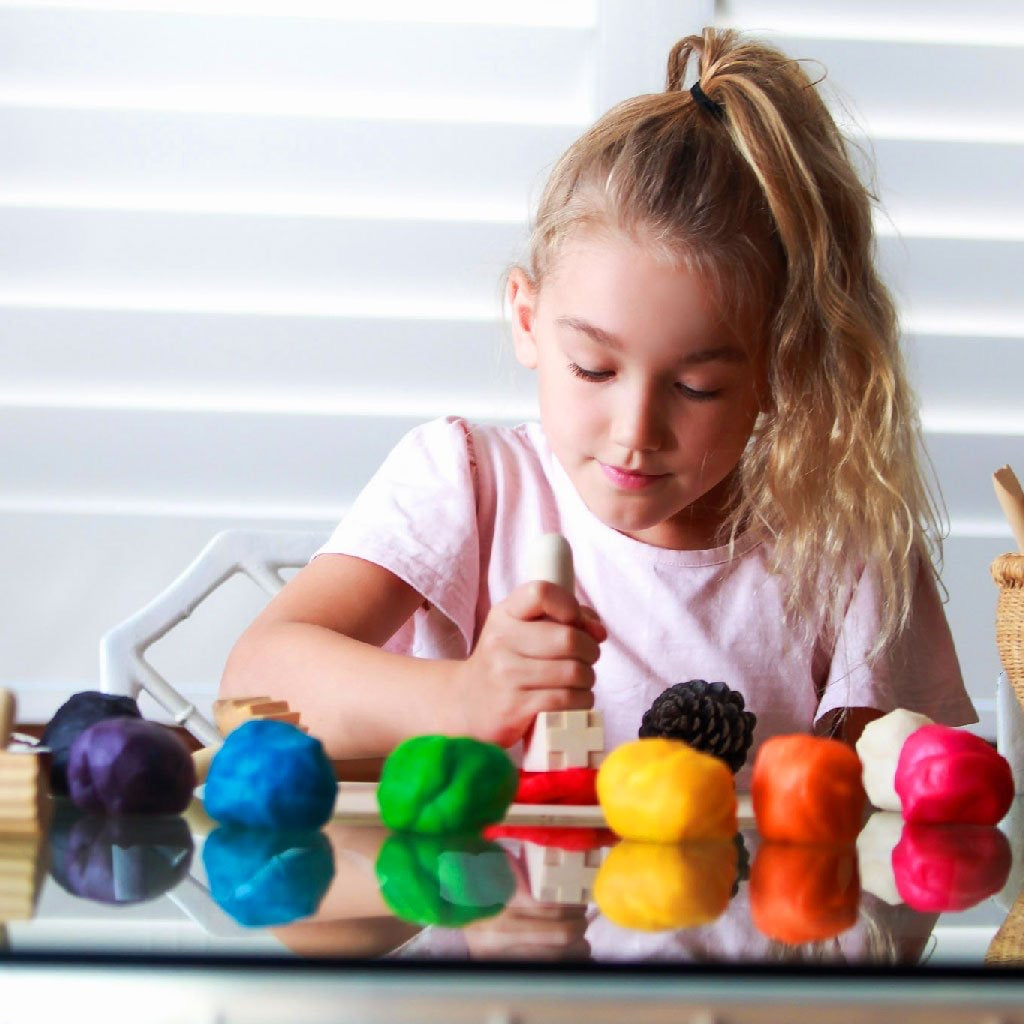 Bio Dough 9 Rainbow Colours - Spotty Dot AU