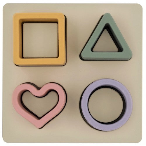 Silicone Shape Puzzle Rose - Spotty Dot AU