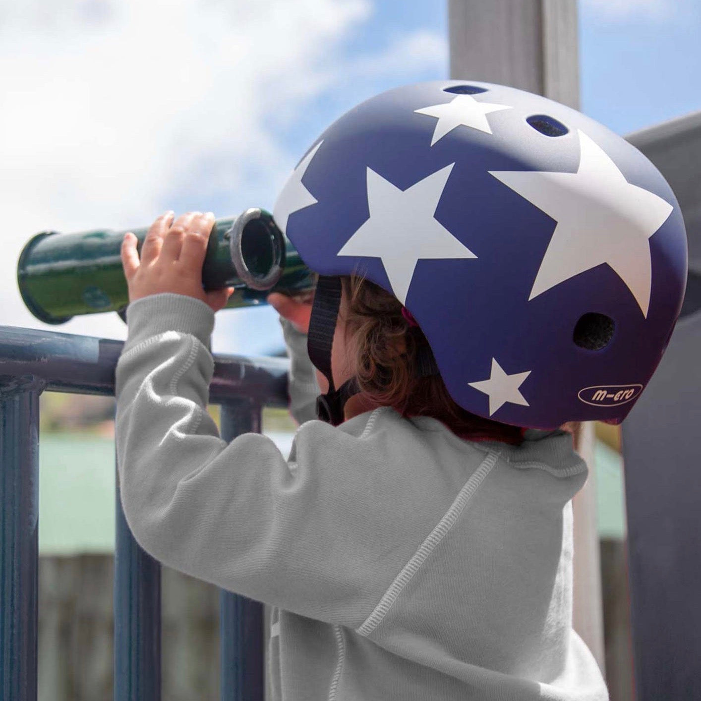 Micro Kids Scooter Helmet - Star - Spotty Dot AU