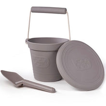 Load image into Gallery viewer, Bigjigs Adventure Bucket Stone Grey Spotty Dot Toys
