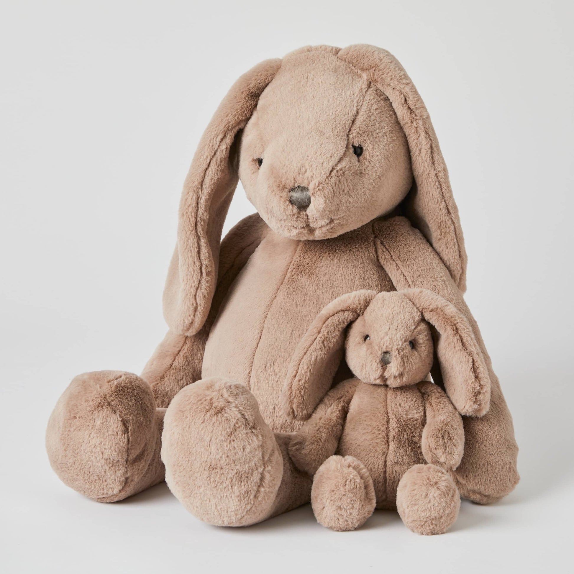 Taupe Bunny Plush - Large & Small - Spotty Dot AU