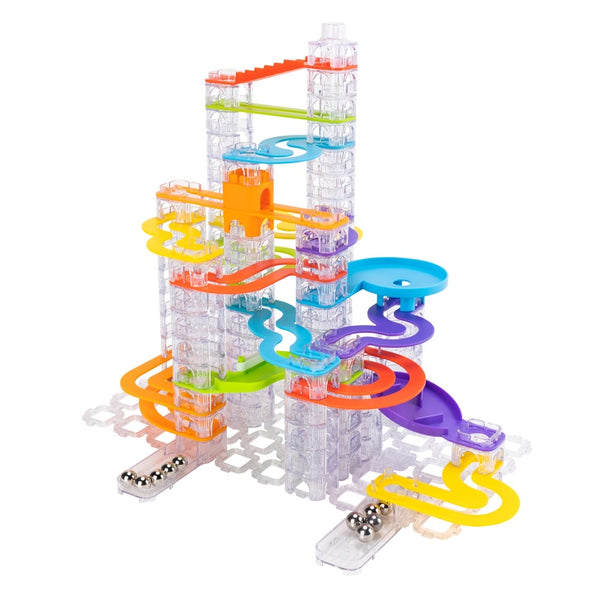 Trestle Tracks 124 Piece Deluxe Set by Fat Brain | Spotty Dot Toys AU