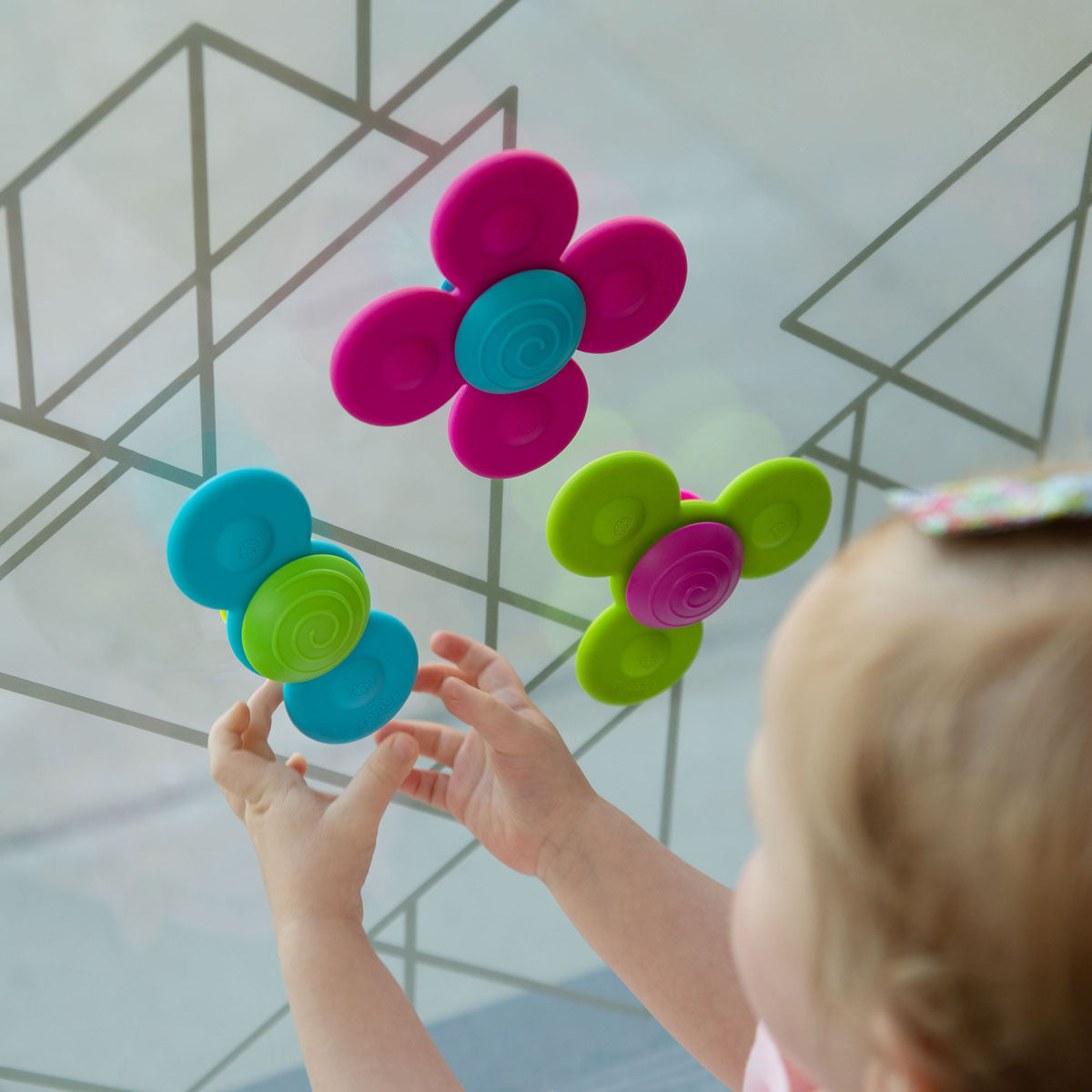 Whirly Squigz Sensory Spinning Toys Spotty Dot
