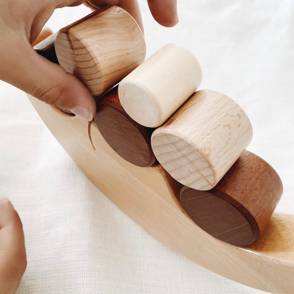 Wooden Moon Balance Toy | Spotty Dot