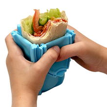 Load image into Gallery viewer, Wrap&#39;d Reusable Silicone Food Holder - Spotty Dot AU
