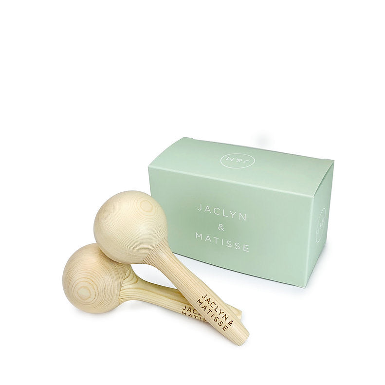 Wooden Maracas - Spotty Dot AU