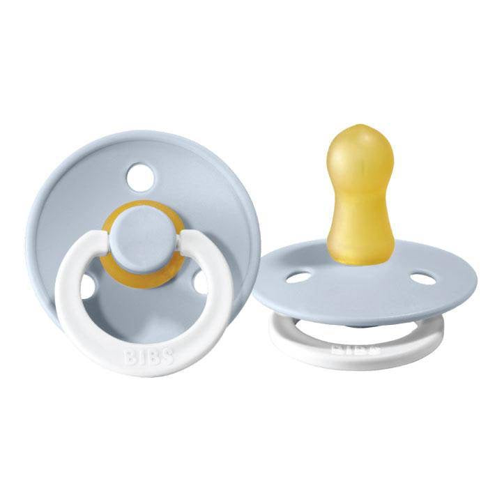 BIBS Baby Blue Night Glow - Dummy Pacifier - Spotty Dot AU