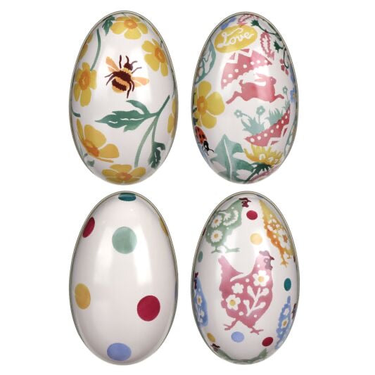 Emma Bridgewater Decorative Tin Eggs - Spotty Dot AU