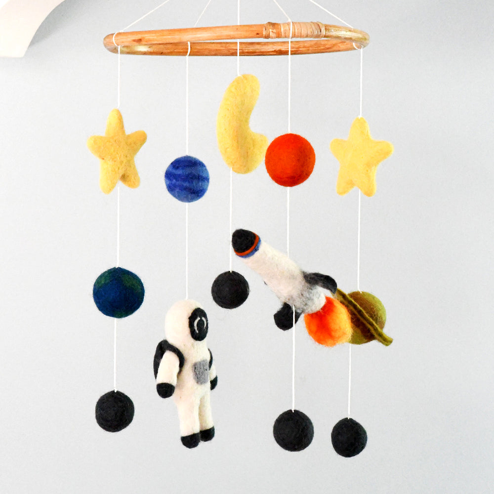 Outer Space Felt Mobile - Spotty Dot AU