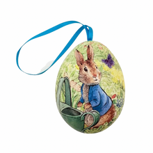 Load image into Gallery viewer, Peter Rabbit metal egg decoration - Spotty Dot AU

