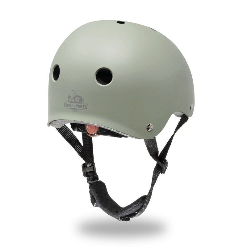 Kinderfeets - Toddler Bike Helmet - Silver Sage - Spotty Dot AU