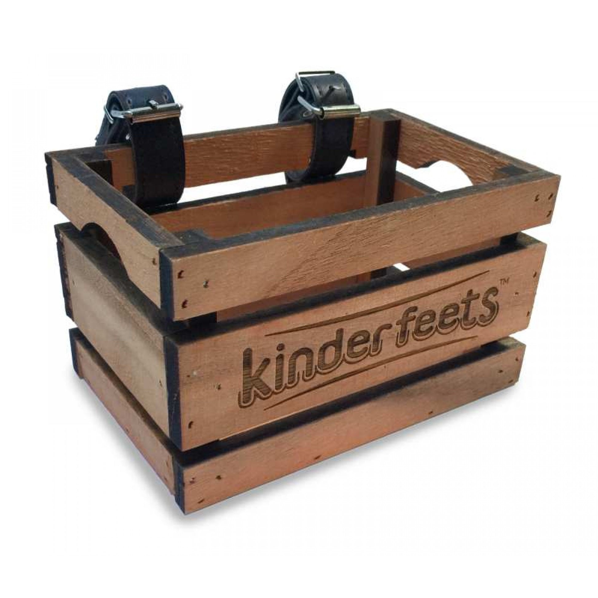 Kinderfeets Wooden Crate - Spotty Dot AU