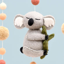 Load image into Gallery viewer, Tara Treasures - Sleeping Koala Mobile 
