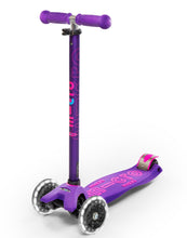 Load image into Gallery viewer, Maxi Micro LED Deluxe Scooter - Purple - Spotty Dot AU
