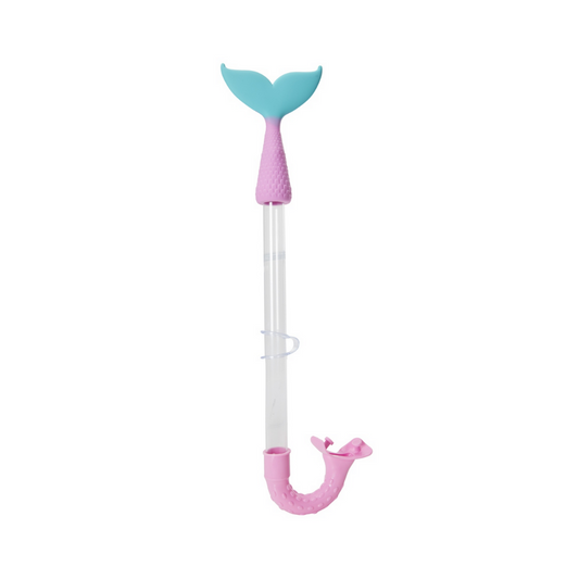 Arietail Mermaid Tail Snorkel - Mint to Pink - Spotty Dot AU
