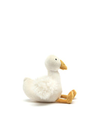 Load image into Gallery viewer, Snowy the Goose Rattle - Spotty Dot AU 

