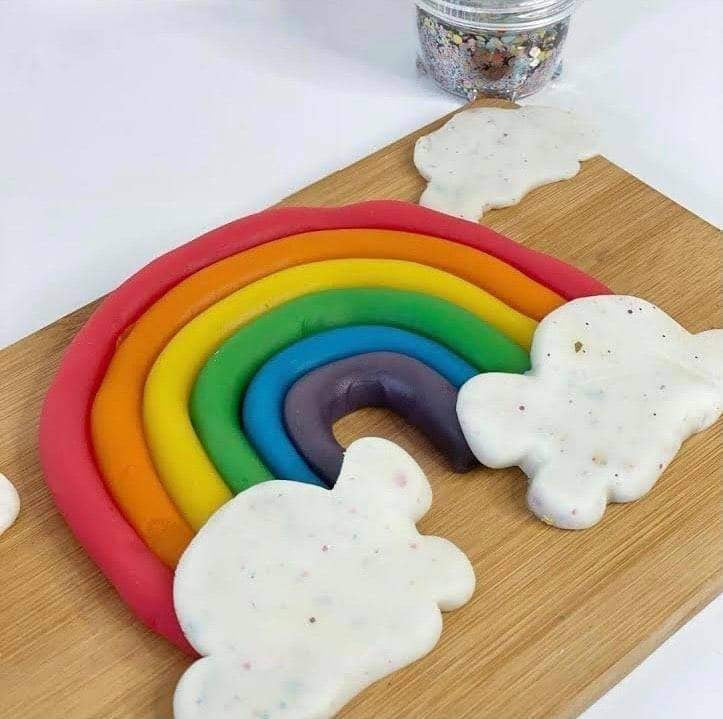 Bio Dough 9 Rainbow Colours - Spotty Dot AU