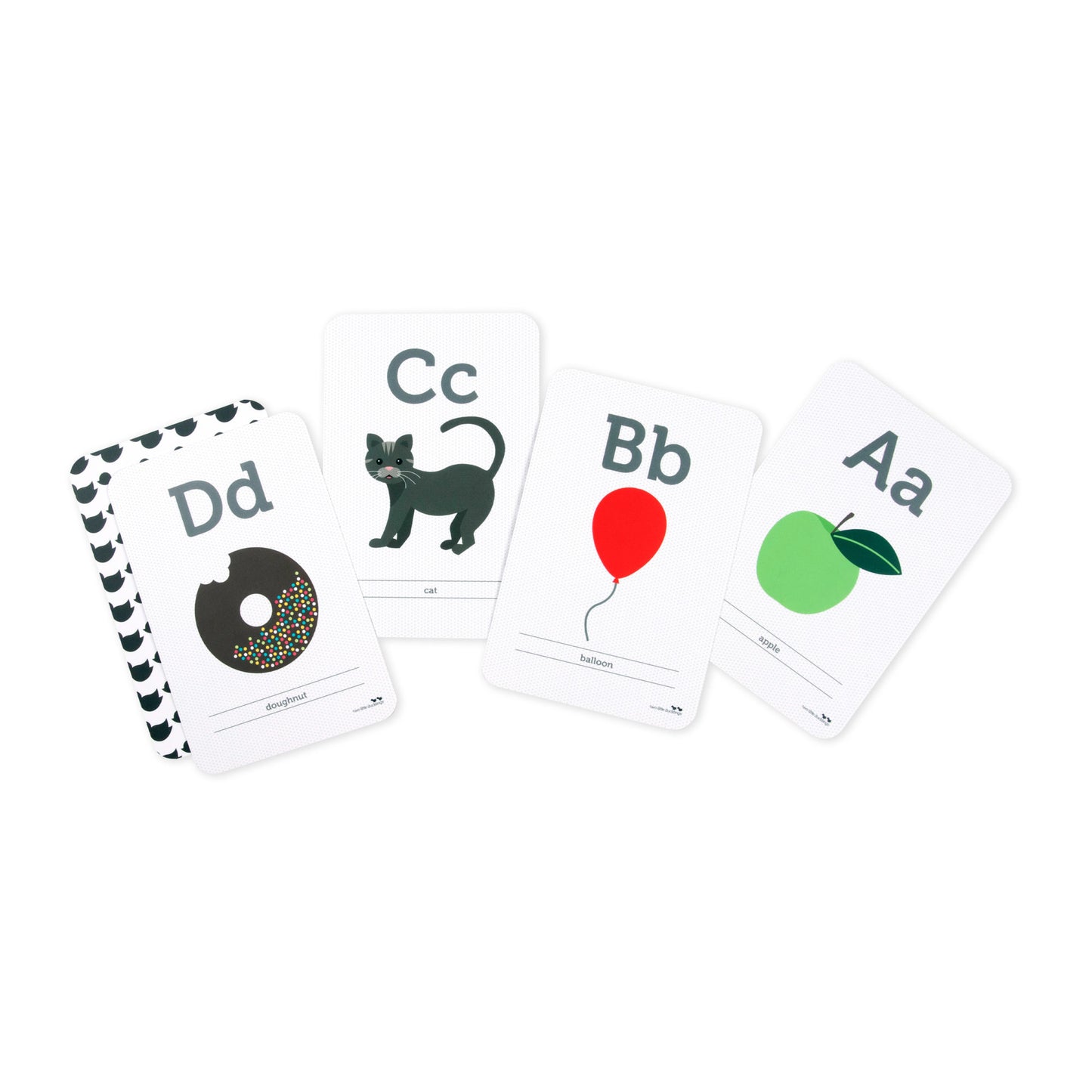 Two Little Ducklings - Alphabet Flash Cards