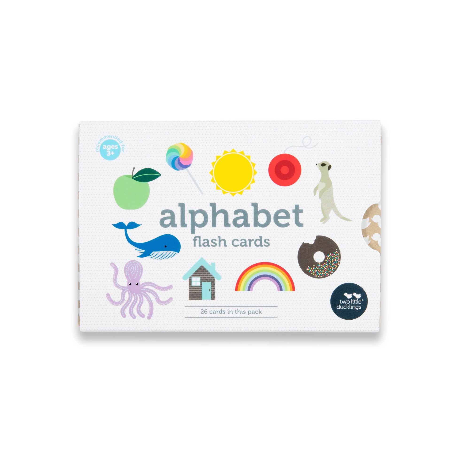 Two Little Ducklings - Alphabet Flash Cards