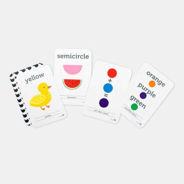 Two Little Ducklings - Colour & Shape - Flash Cards